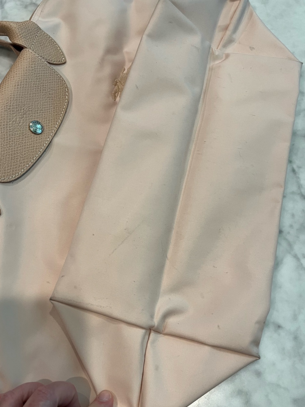 Longchamp Pale Pink Tote - Picture 6 of 15